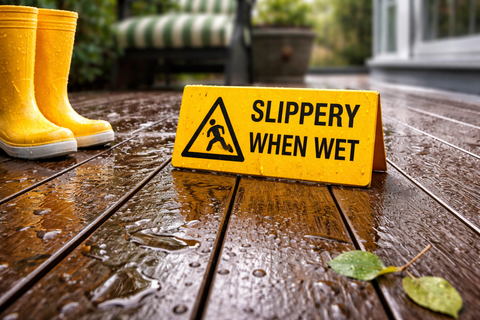Is Trex Slippery When Wet? The Straight Answer Homeowners Need
