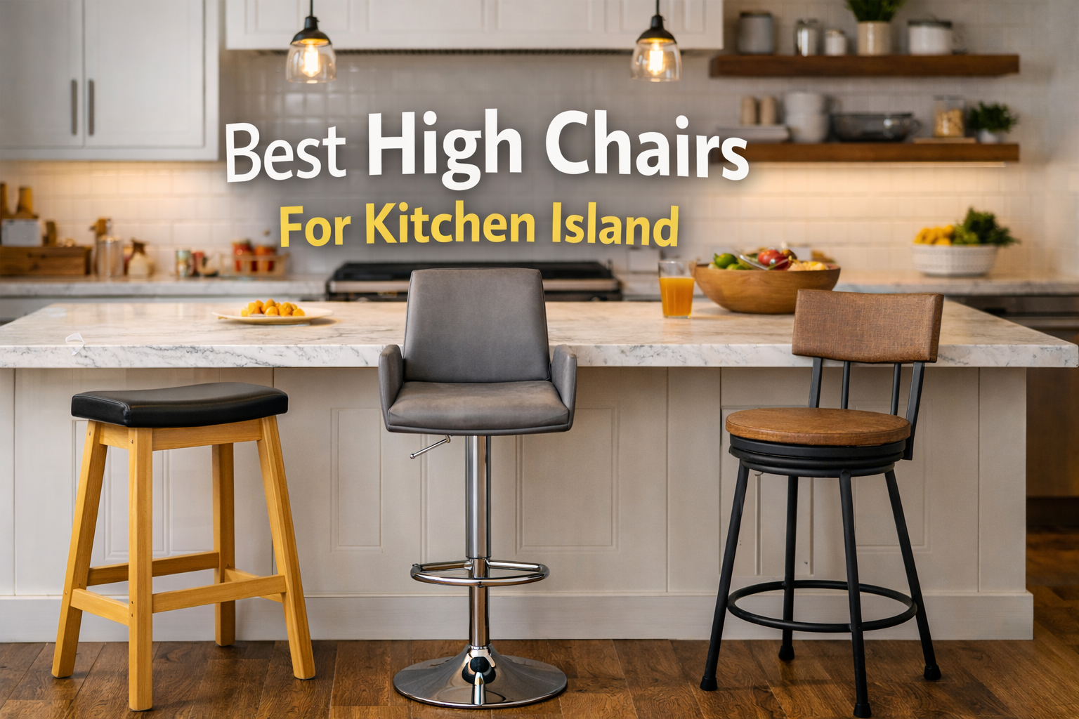 Best High Chairs For Kitchen Island: The No-Regret Fit Guide (Seat Height, Spacing, and Top Picks)