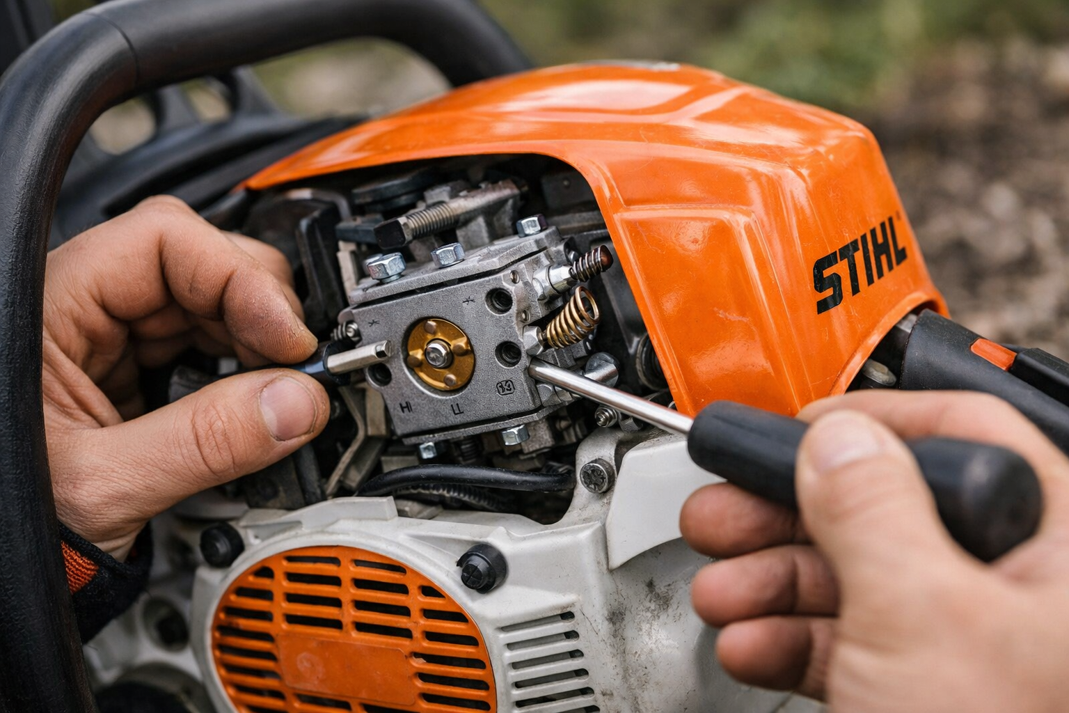 Adjusting a STIHL Carburetor: 7 Safe Steps That Actually Work
