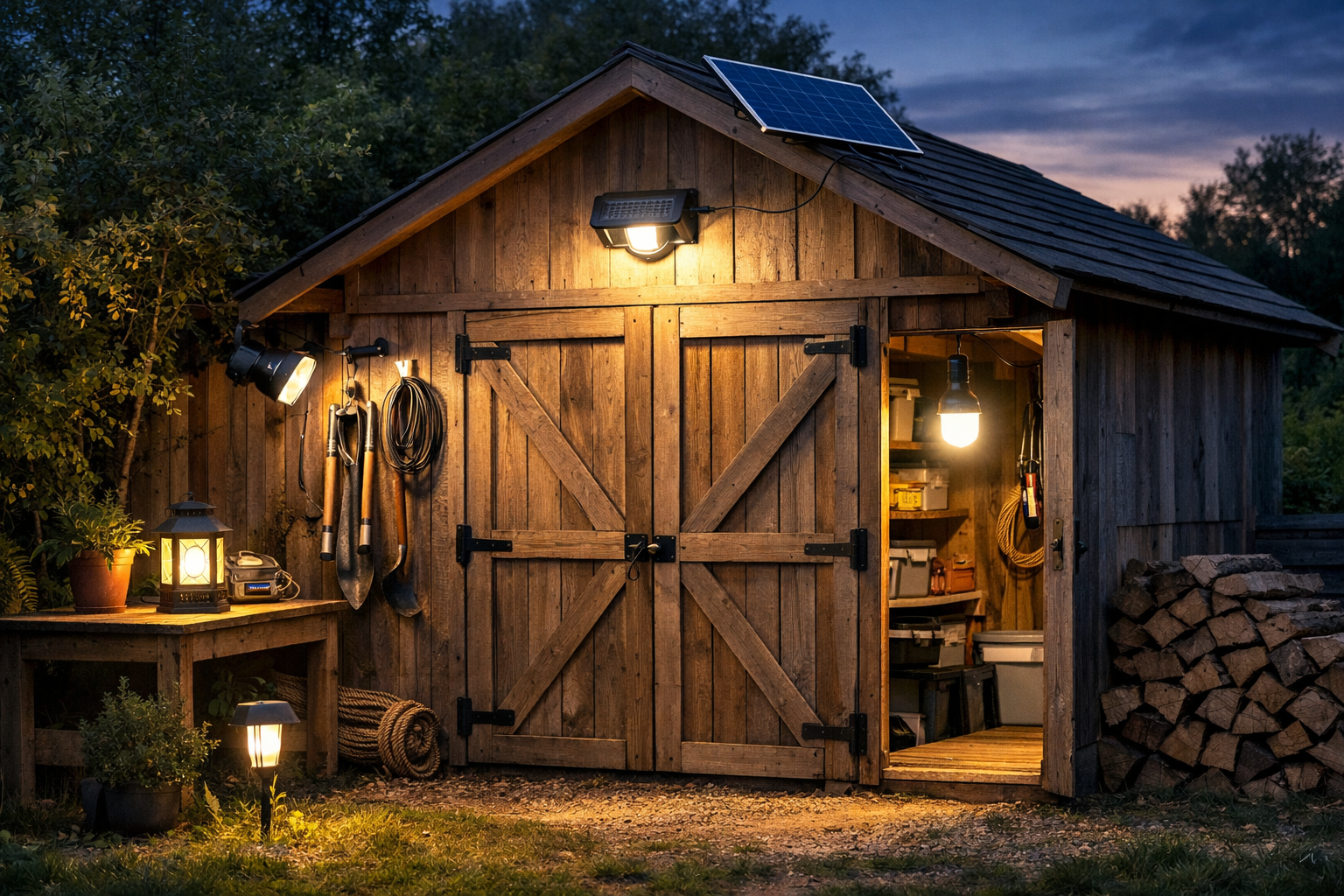 7 Best Solar Lights for Shed Setups That Actually Work