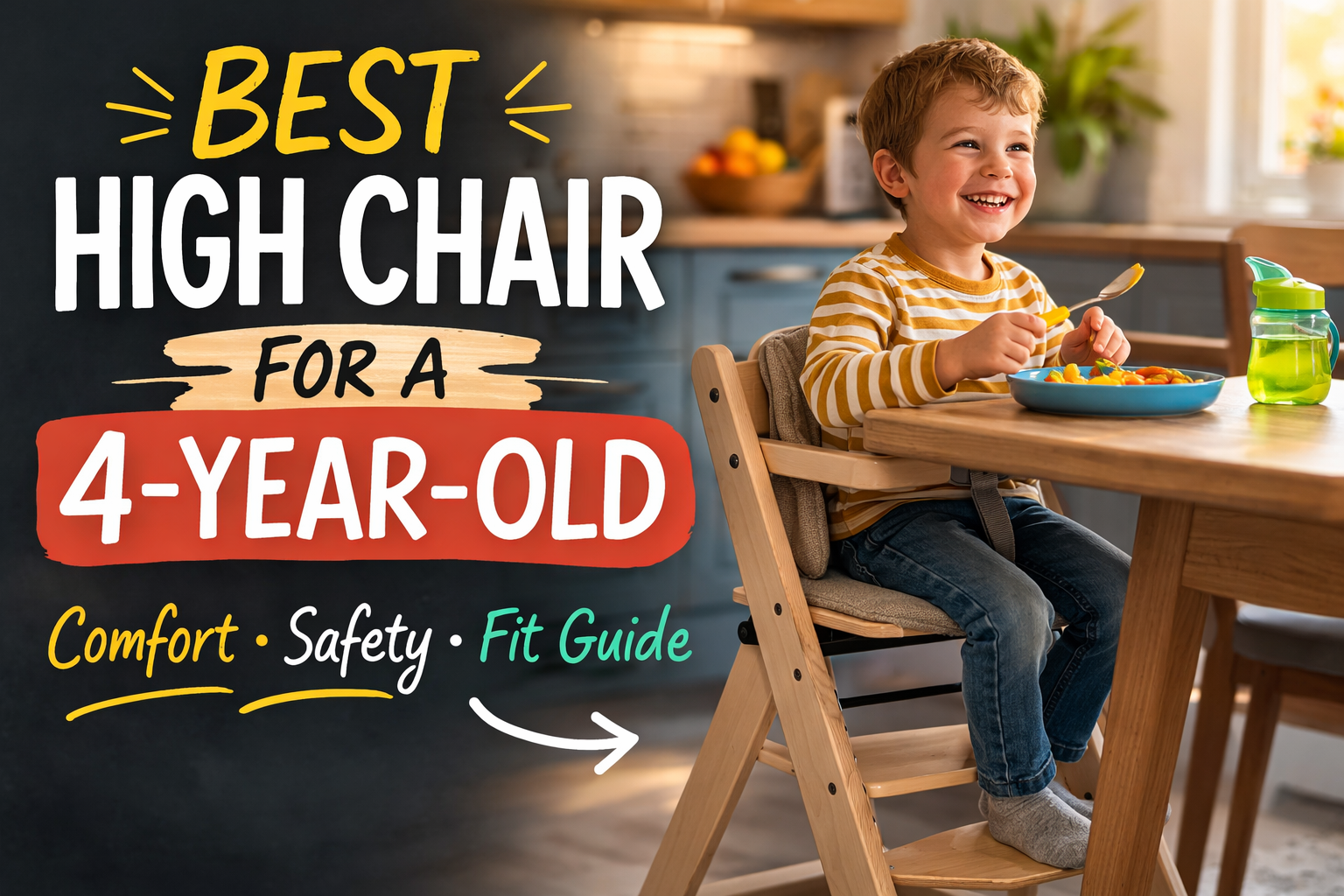 A High Chair for a 4-Year-Old That Actually Works (Without the Nightly Wrestling Match)