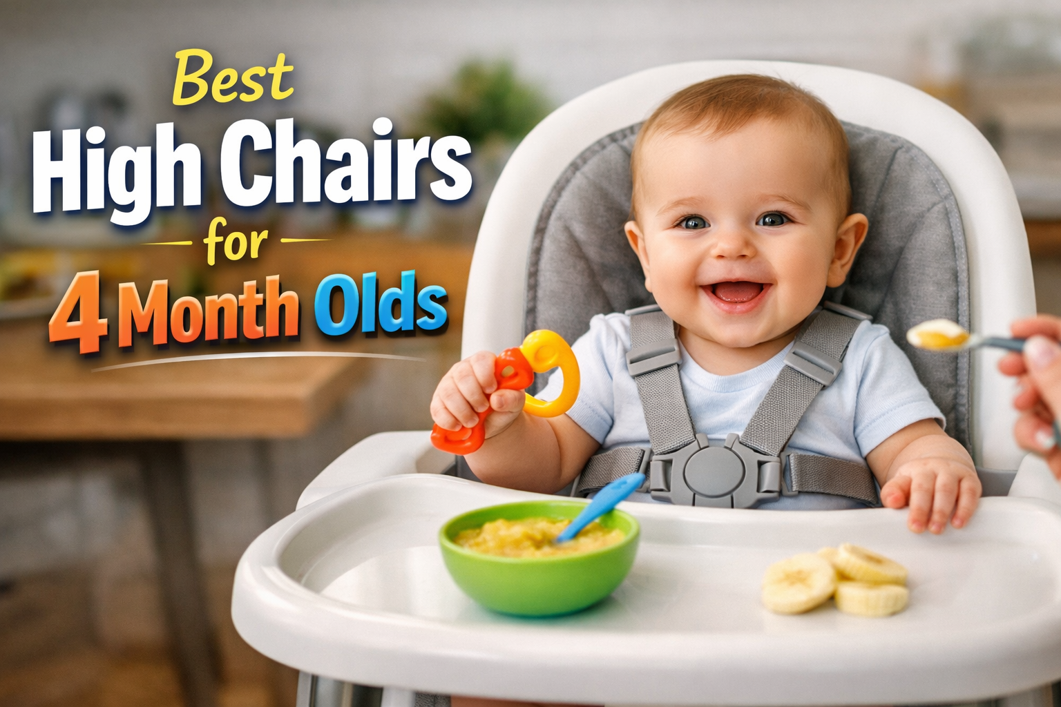 Best High Chairs For 4 Month Olds: The Readiness-First Picks (So You Don’t Buy the Wrong One)