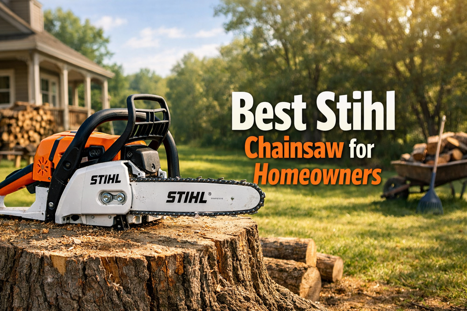 Best STIHL Chainsaw for Homeowners: 5 Smart Picks by Job