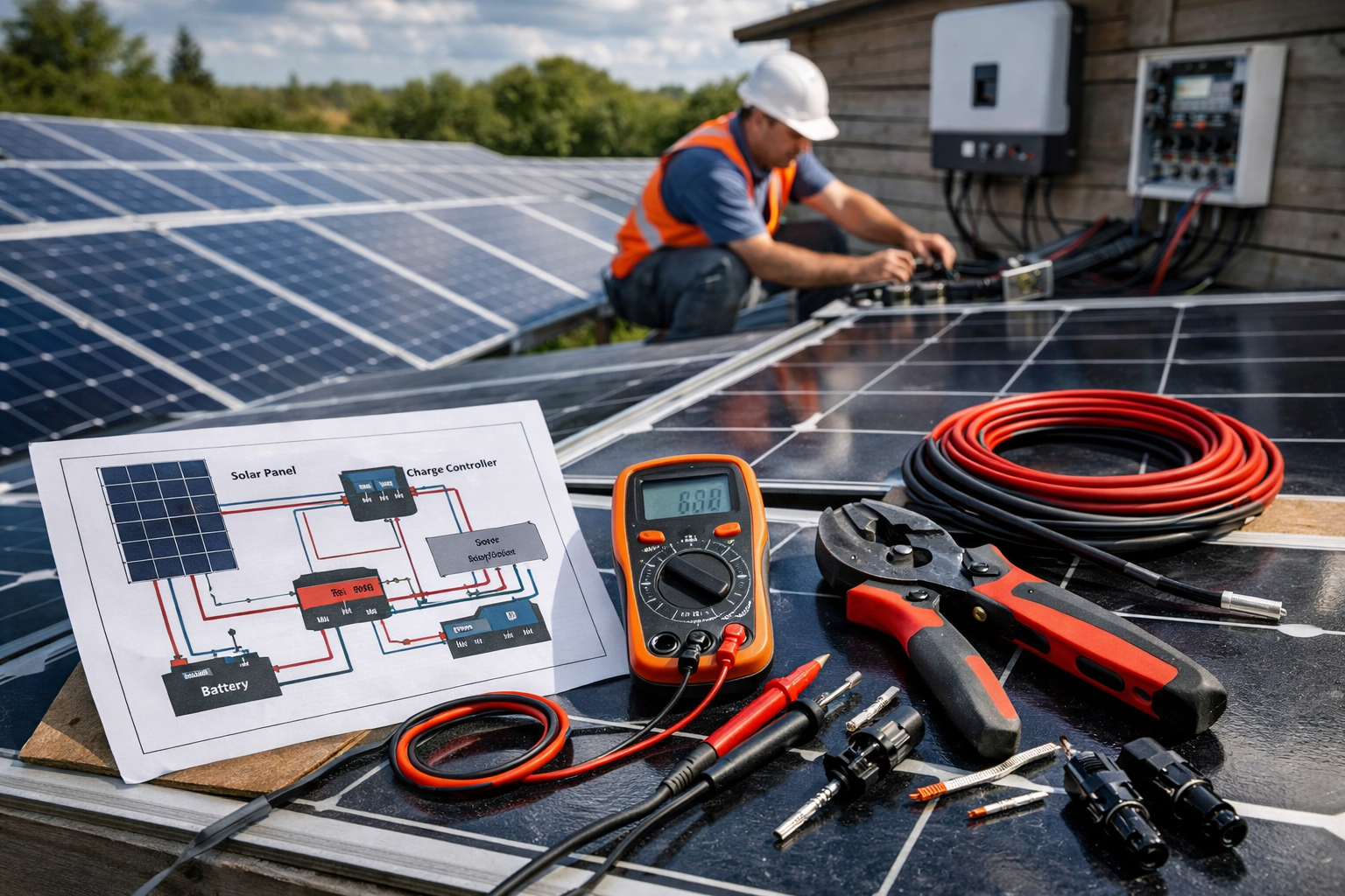 Solar Panels Wiring Diagram Installation: 7 Smart Setup Rules
