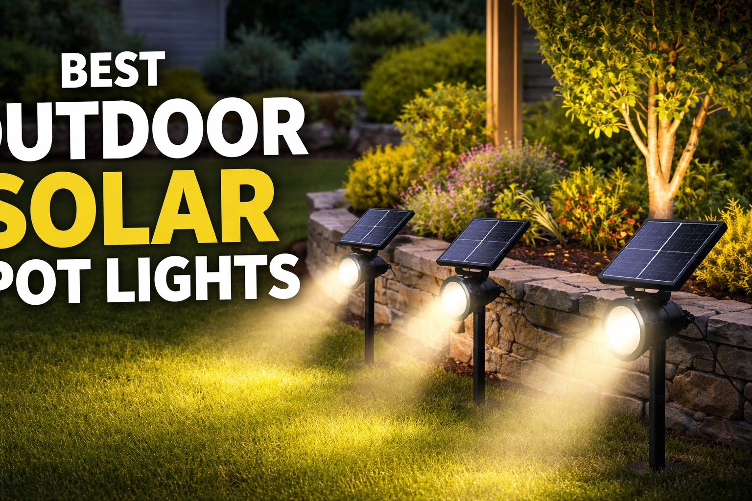 Best Outdoor Solar Spot Lights: Smart Picks That Actually Last