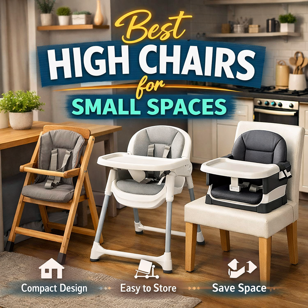 7 Best High Chairs for Small Spaces (Tested in Real Apartments) 1 7 Best High Chairs for Small Spaces (Tested in Real Apartments)