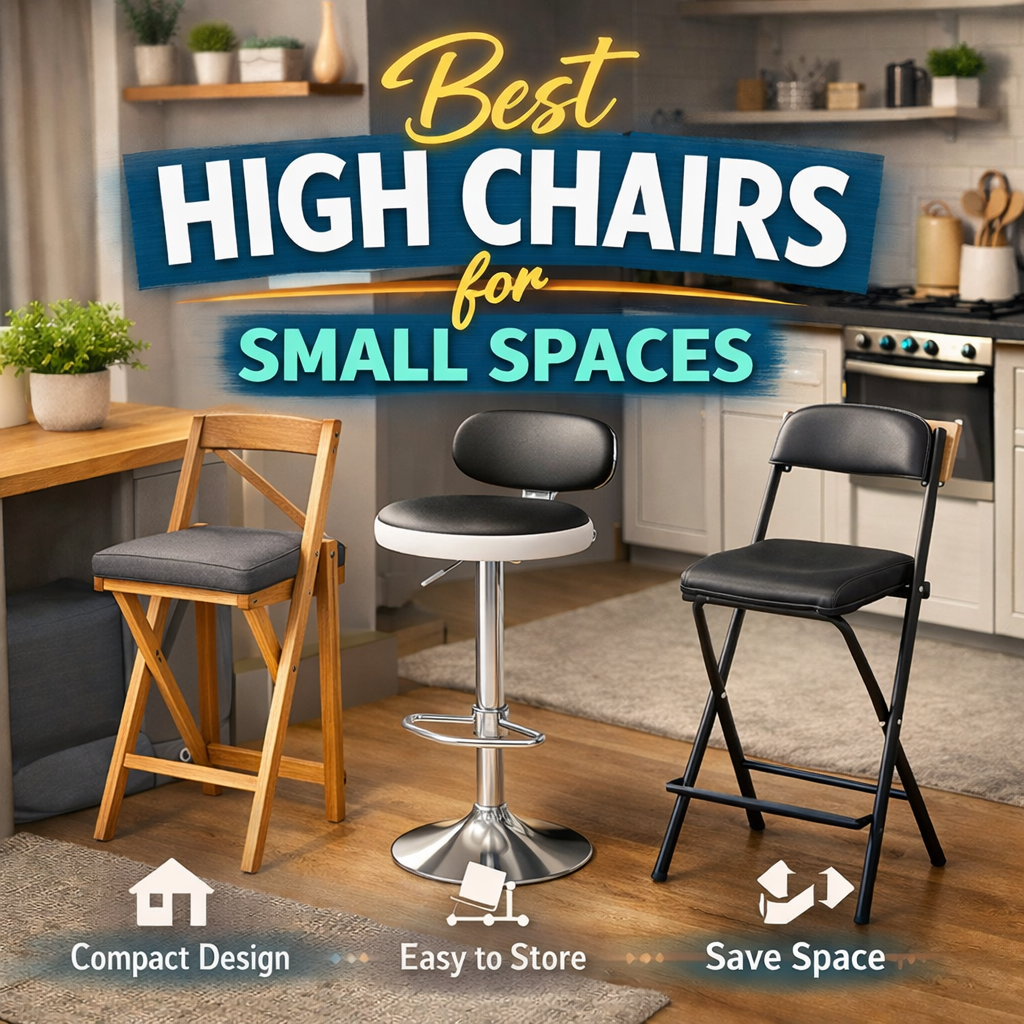7 Best High Chairs for Small Spaces (Tested in Real Apartments) 1 7 Best High Chairs for Small Spaces (Tested in Real Apartments)