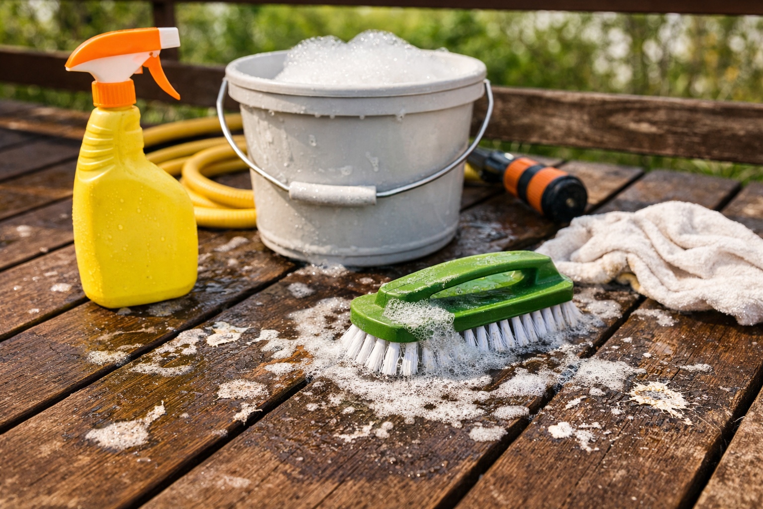 How to Clean Bird Poop Off Deck Without Damaging the Finish