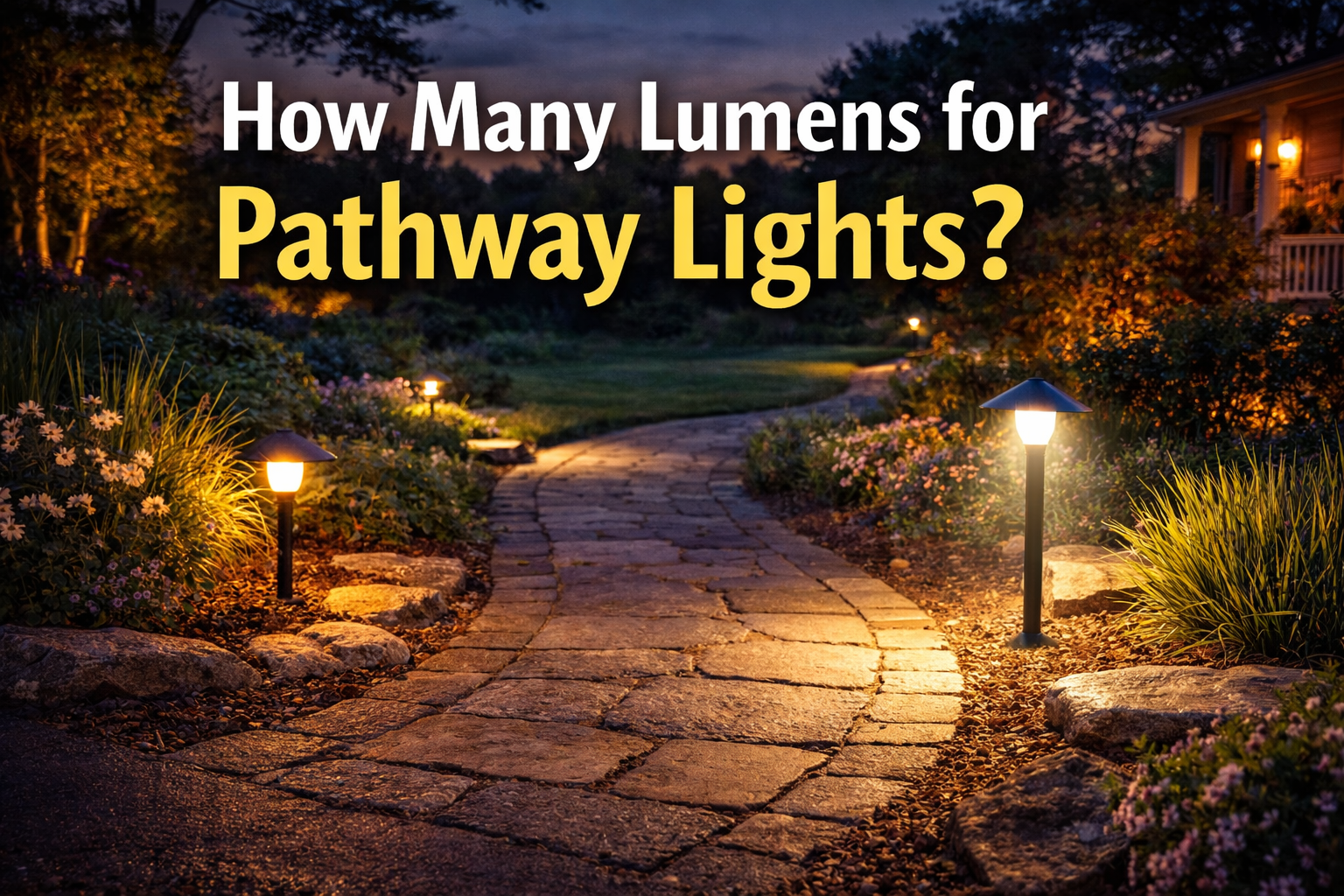 How Many Lumens for Pathway Lights? The “Just Right” Brightness Guide (So You Don’t Waste Money)